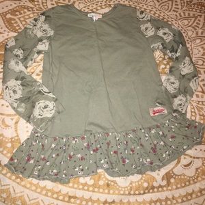 NAARTJIE Long sleeve FLORAL TOP